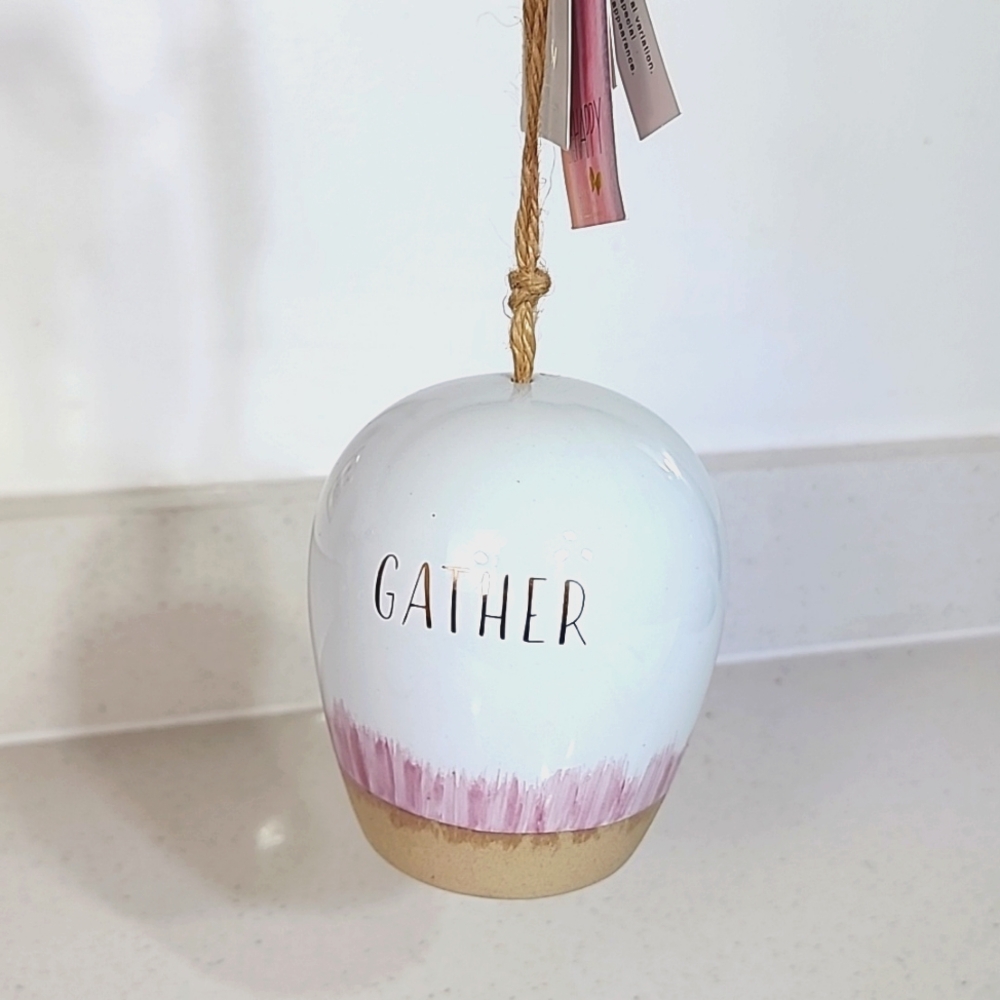 Gathering Hanging Bell by Paper Destiny NEW with tags.